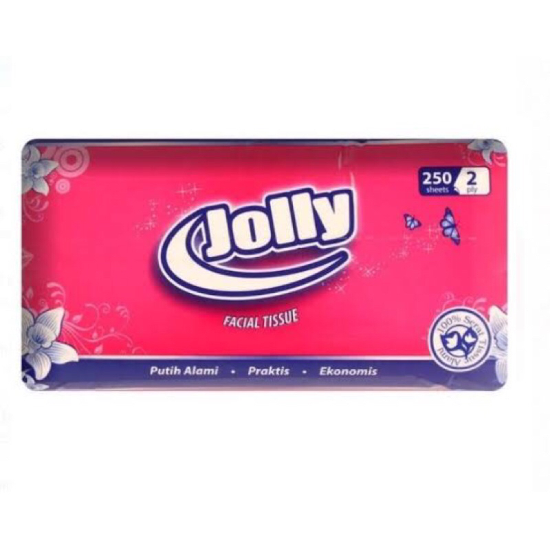 Jolly Tissue Facial Murah 250 sheets