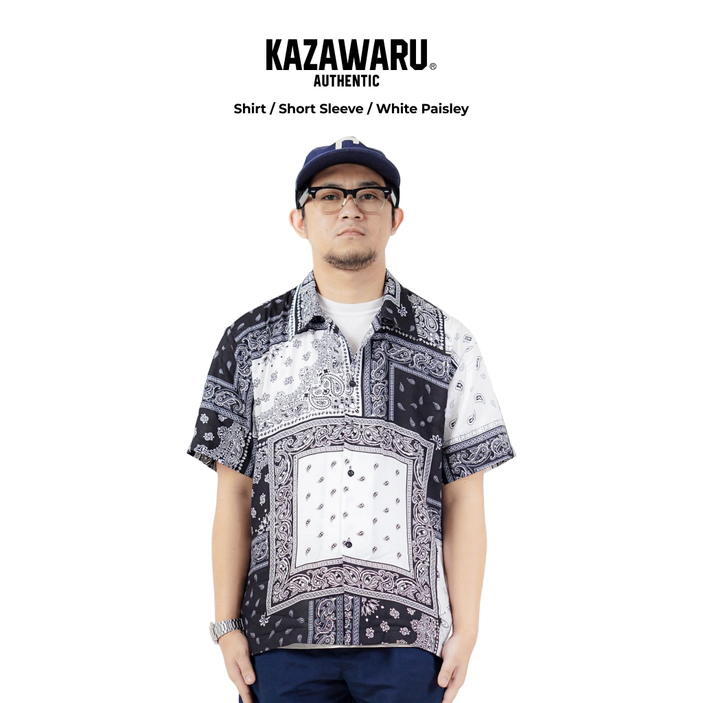 KEMEJA ATASAN BAJU PRIA WANITA COWOK CEWEK COWO CEWE PANTAI HAWAII MOTIF PATTERN FULL PRINT BATIK BA
