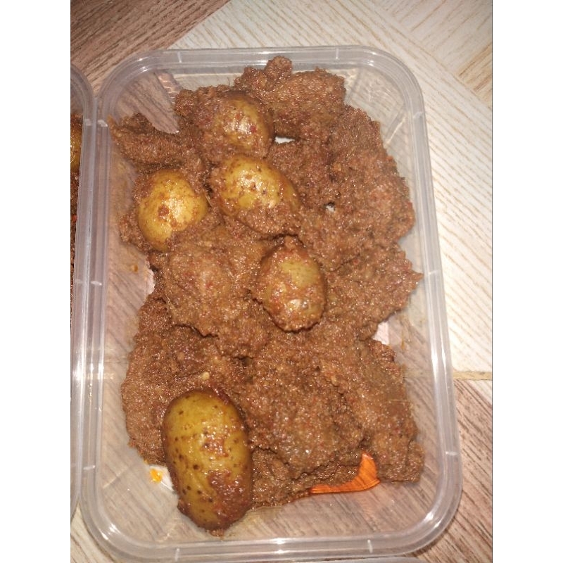 

RENDANG DAGING KERING bisa vakum