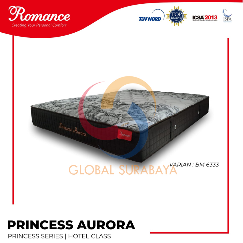 ROMANCE SPRINGBED PRINCESS AURORA (KASUR SAJA)