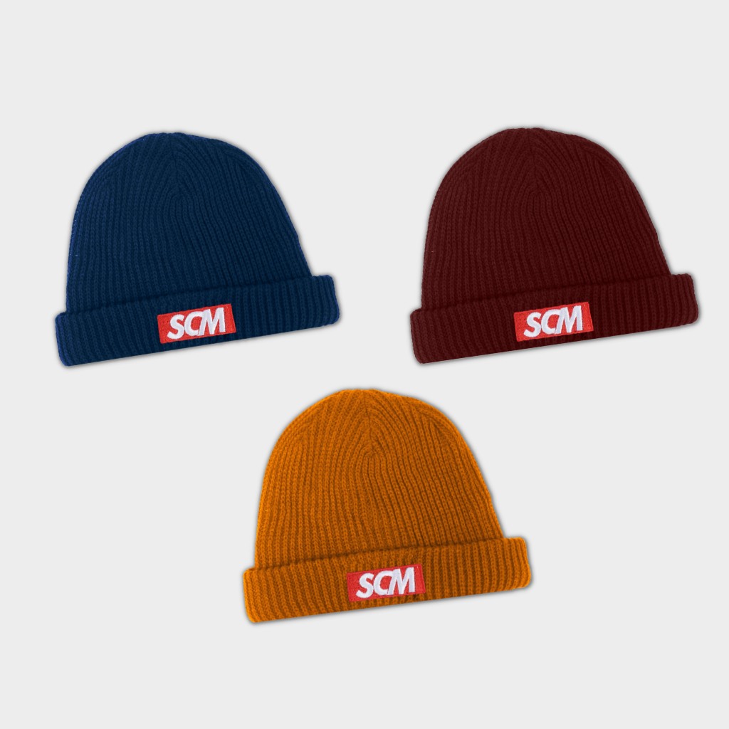 Scommer Beanie Hat SCM / Kupluk Scommer SCM Pria Wanita