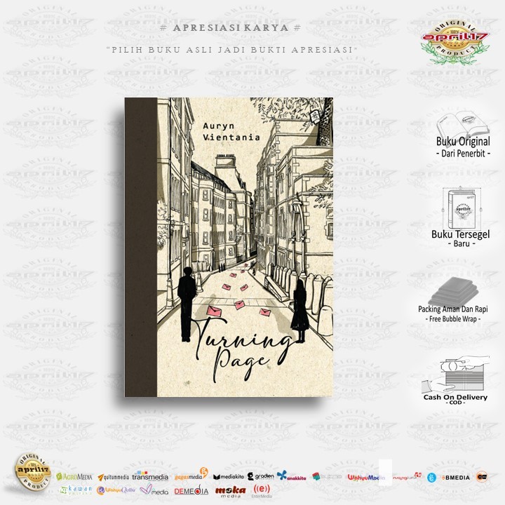 Novel TURNING PAGE (Hard Cover) - Penulis: Auryn Vientania , Penerbit: Bukune