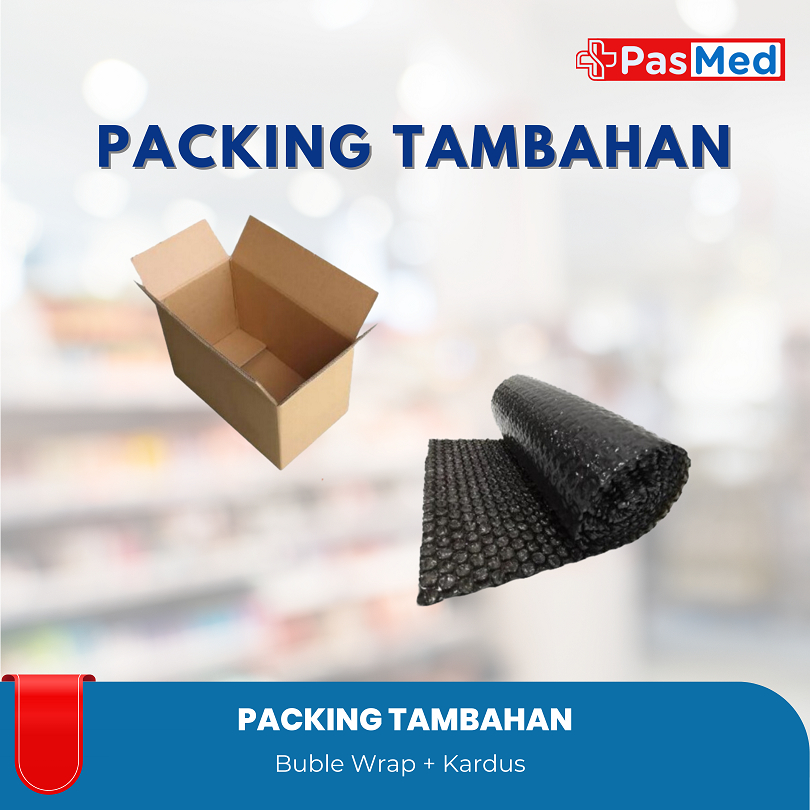 

PASMED | Packing bubble dan kardus tebal tambahan