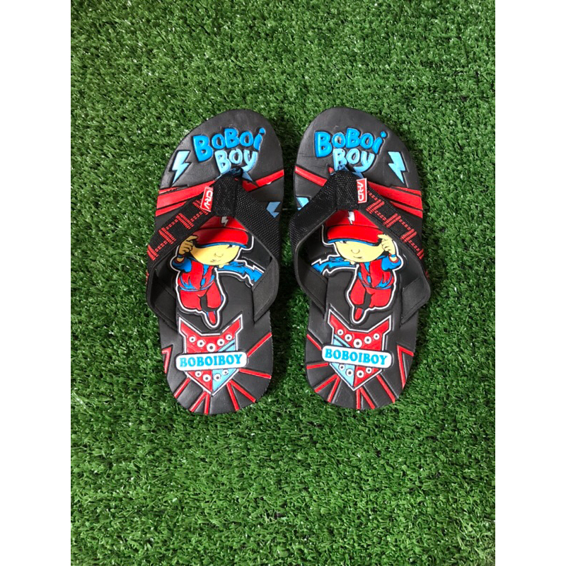 Sandal tali gunung anak boboboy kelas 1 SD karakter boboi boy