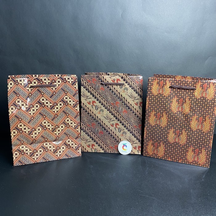 

Paper Bag Tas Plastik Kecil Batik KIKY 23x18x10