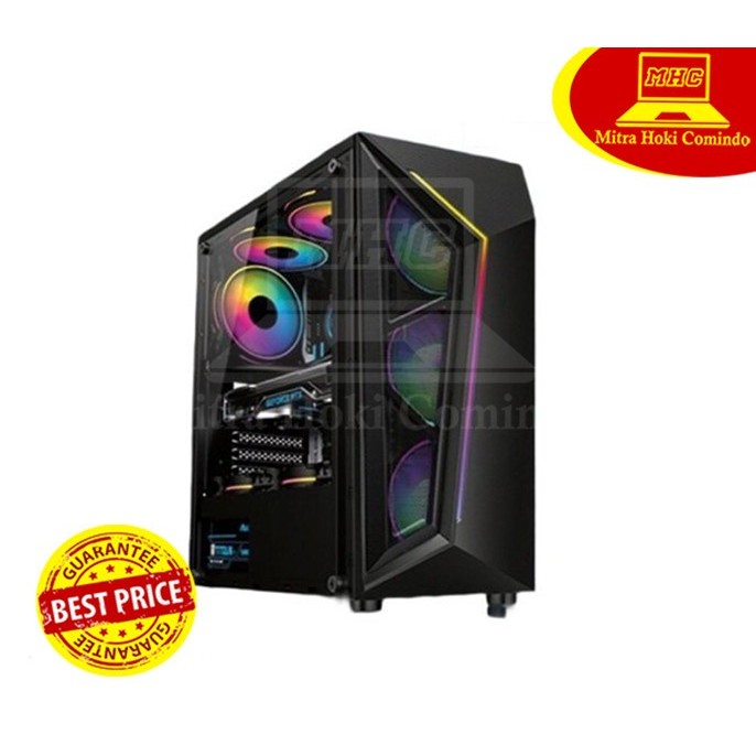 CASING PC KOMPUTER RAPTOR 1656 CASING GAMING RAPTOR 1656 INCLUDE 3 FAN