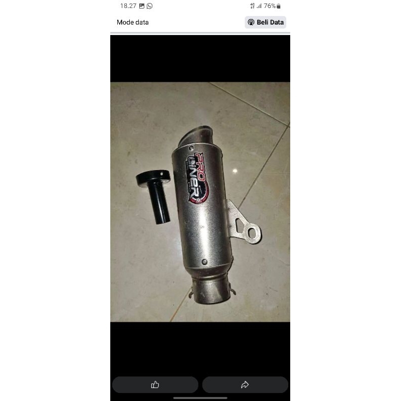 knalpot proliner original