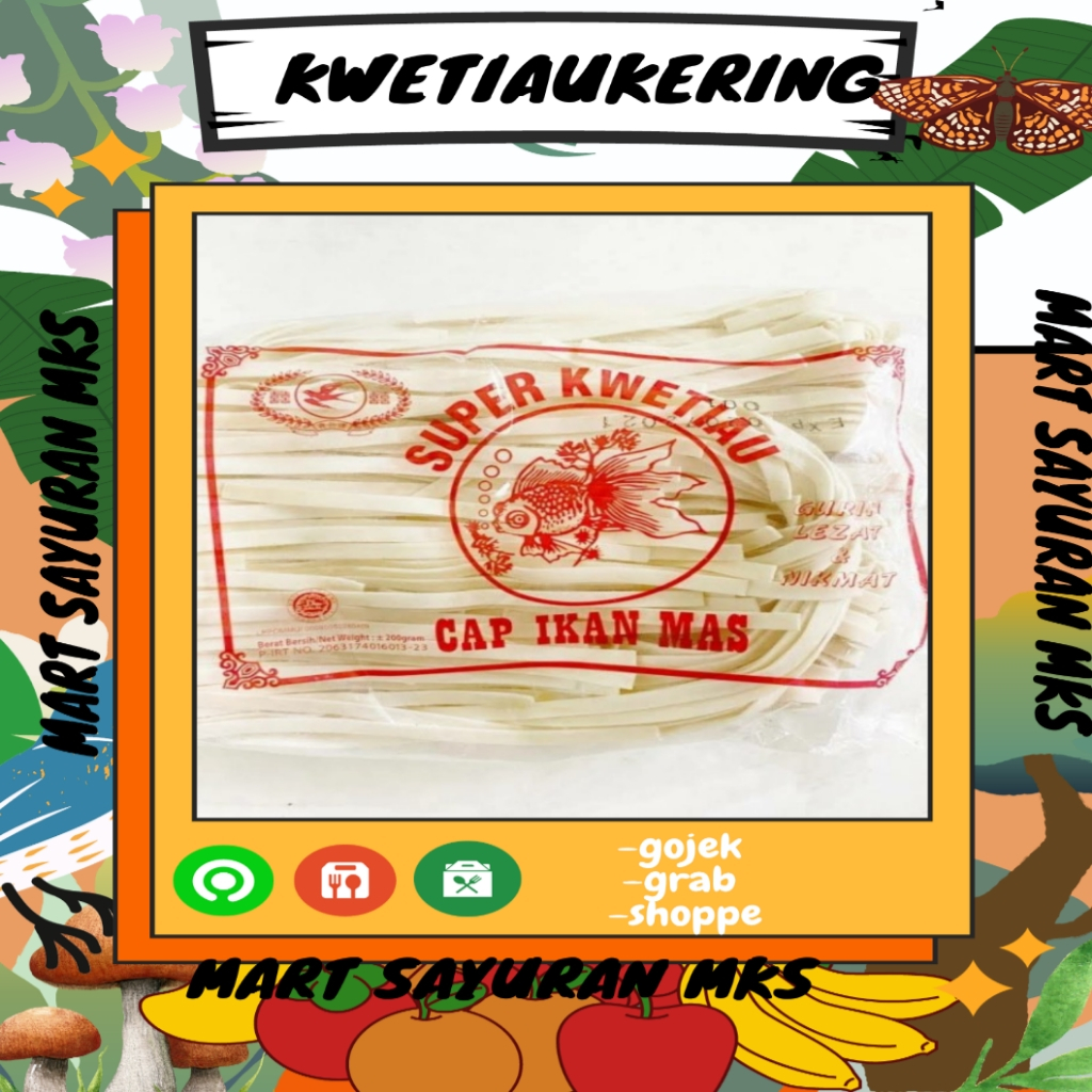 

Mie Kwetiau Kering/Kwetiau Basah