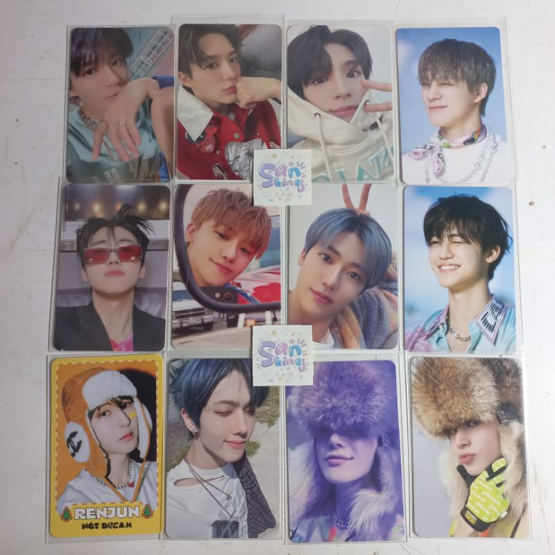 Photocard NCT JENO JAEMIN Wink Hoodie