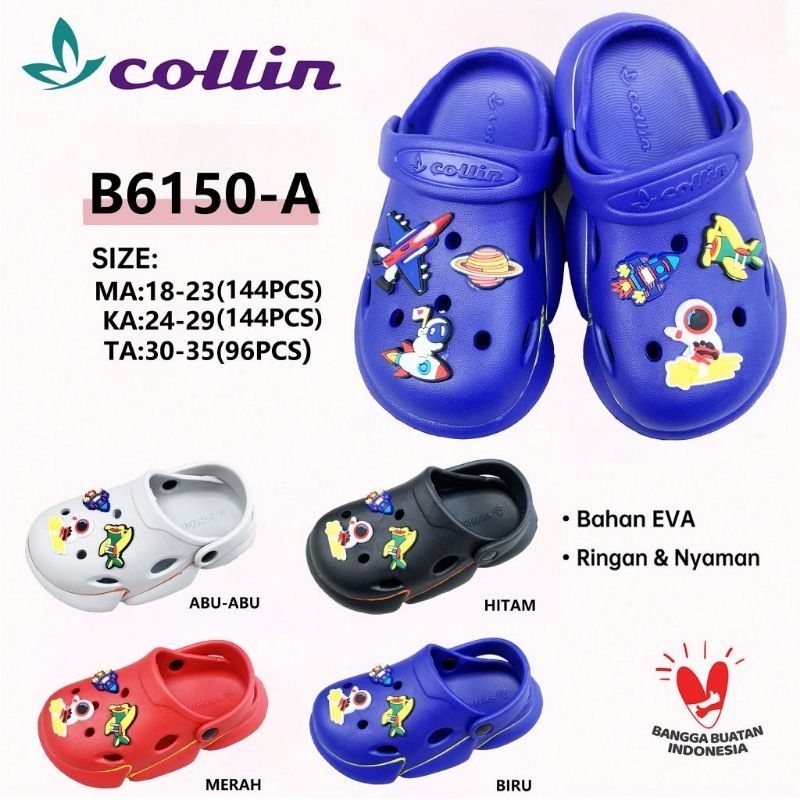 Sandal Sepatu Baim Astronot Collin 6150-T/6130-T Phylon