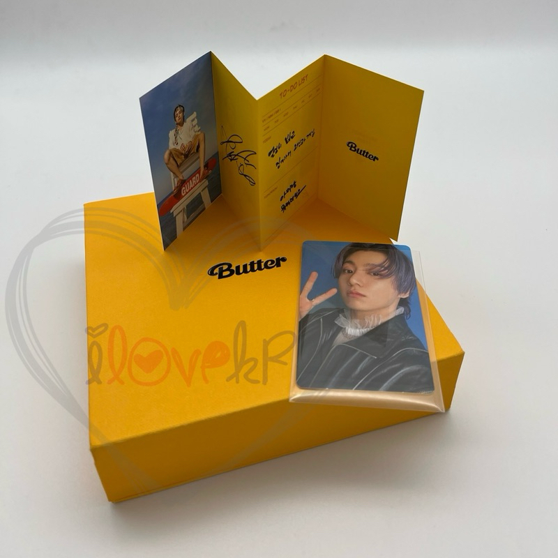 BTS - BUTTER CD Album [unsealed new] Jungkook & V Taehyung