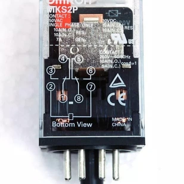 Relay Omron Asli Type MKS2P