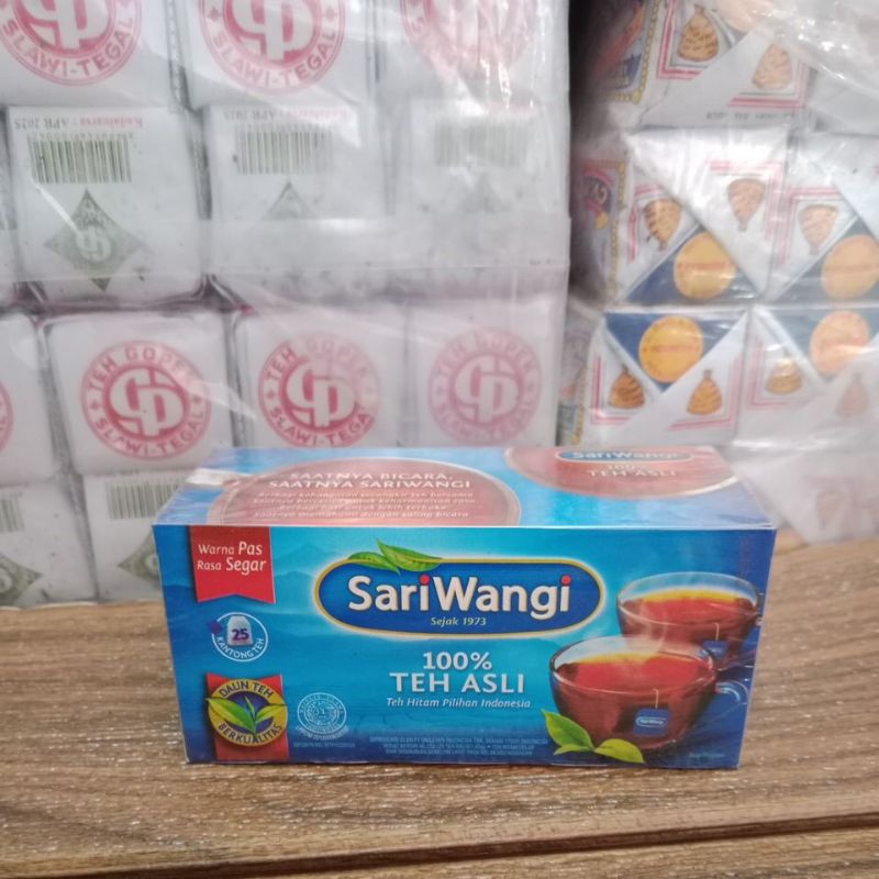 TEH SARI WANGI CELUP isi 25 |TEH CELUP SOLO MURAH