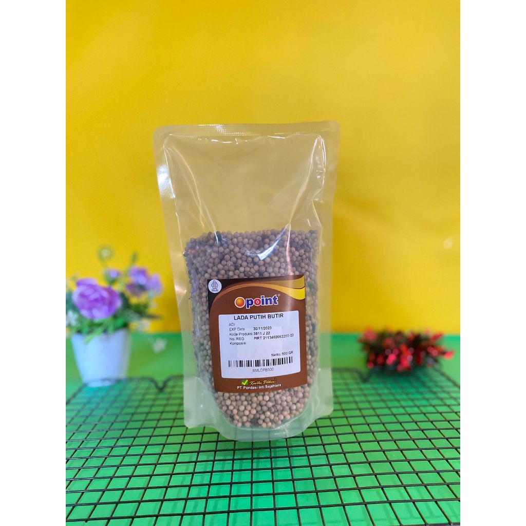 

LADA HITAM & PUTIH BUTIR 500 GR