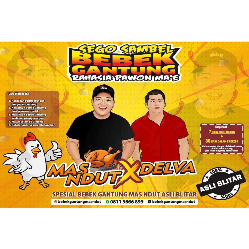 

Frozen Ayam Laos Mas Ndut x Delva Happy Asmara