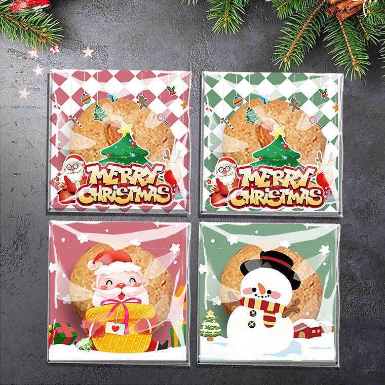 

XPC10 Plastik OPP 10cm Natal Christmas PC10