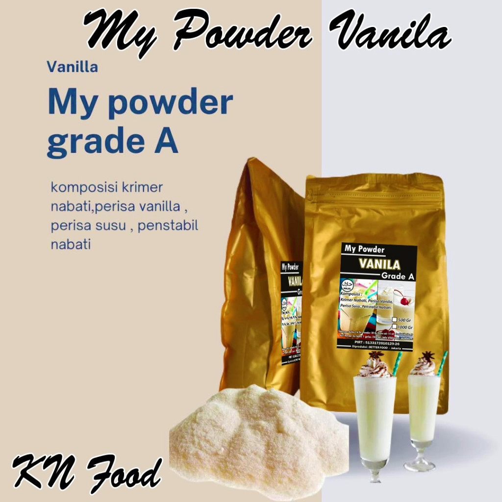 

My Powder Rasa Vanilla Grade A 1 Kg
