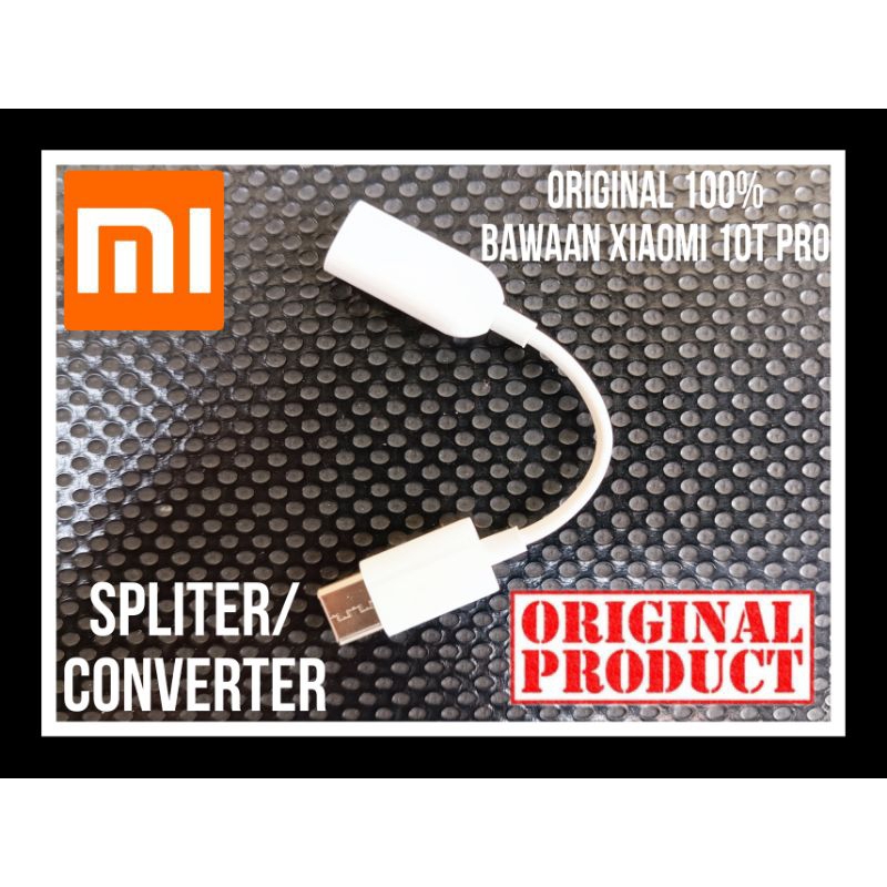 (BELI 2 HANYA 60K )SPLITTER XIAOMI CONVERTER KONEKTOR PENGHUBUNG BAWAAN COPOTAN HP 10T PRO 11T 12T 1