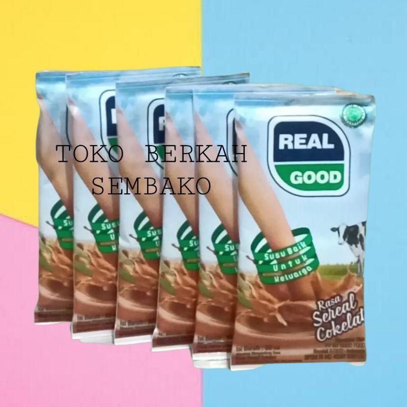

REAL GOOD Rasa Sereal Cokelat 50ml isi 10pc -1 PACK
