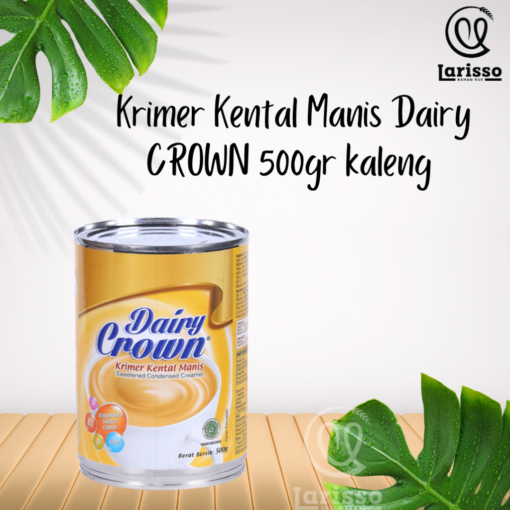 

DAIRY CROWN KRIMER KENTAL MANIS 500GR KALENG