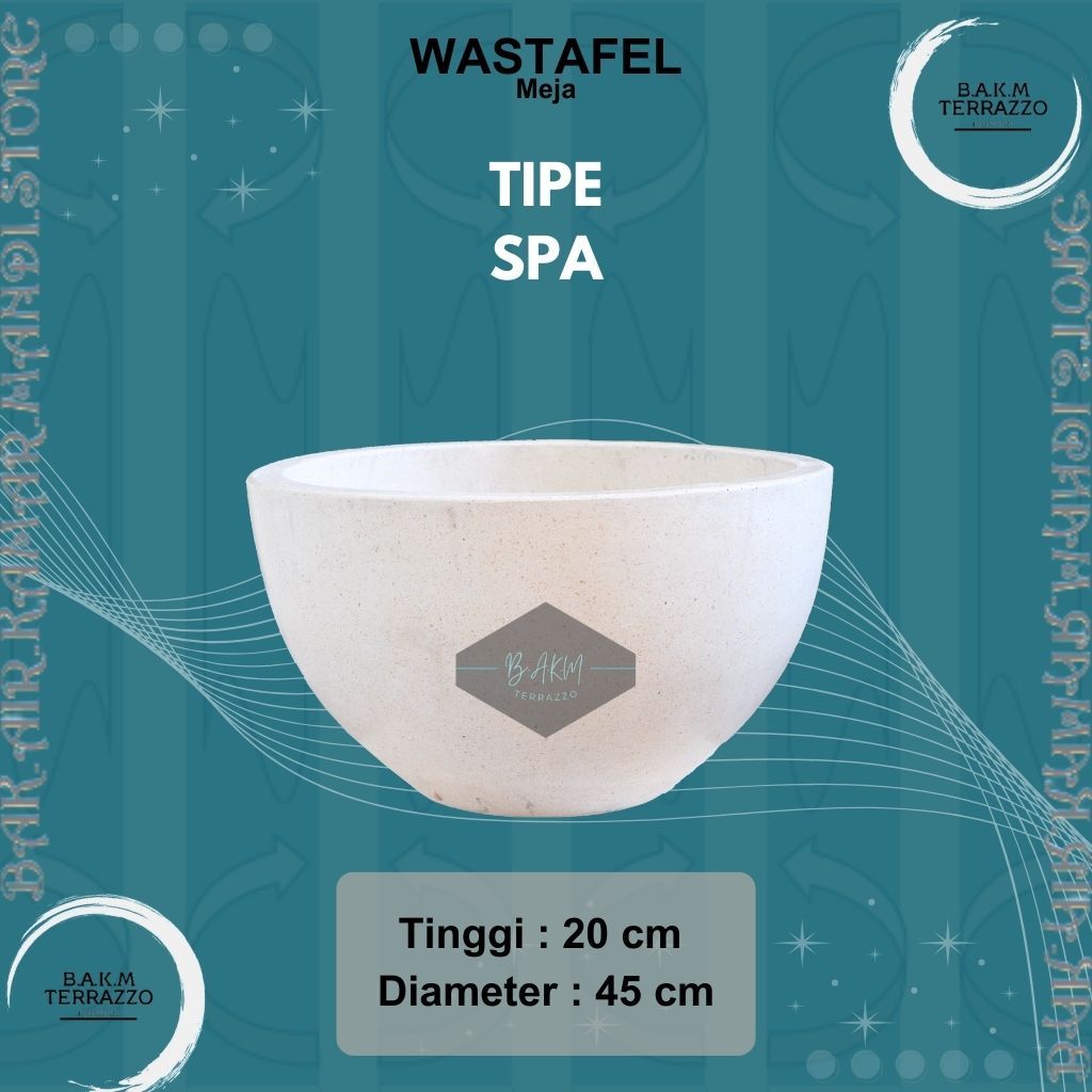 WASTAPEL  KAMAR MANDI | WASHTAFEL TERASO | WASTAFEL MURAH | WASTAFEL MEJA TIPE SPA BAKAIRKAMARMANDI