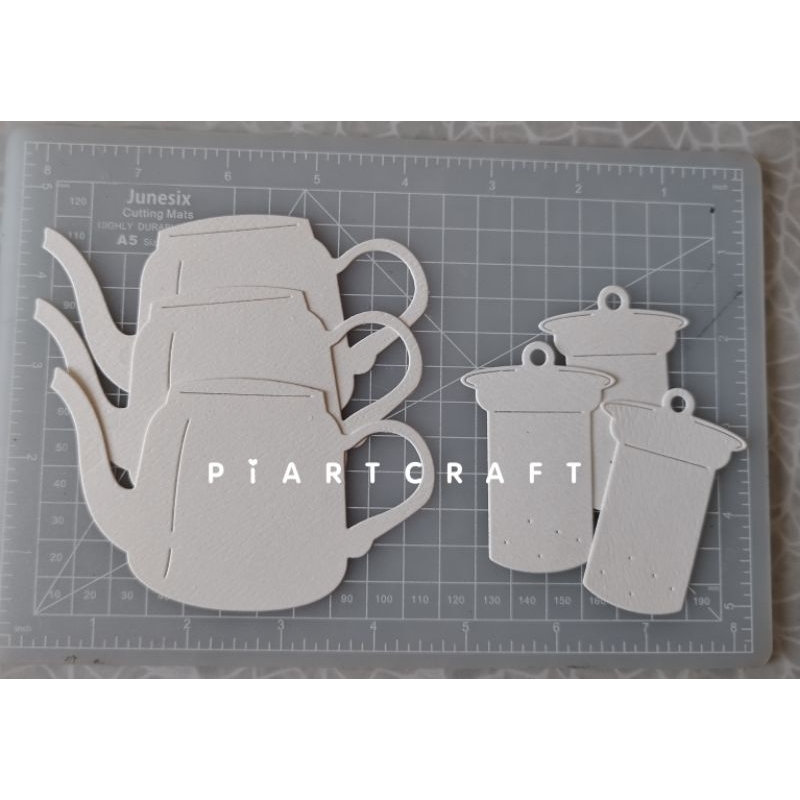 

Teko (isi 3 set) Dies cut / cut dies DIY scrapbook / vintage journal / album / diary