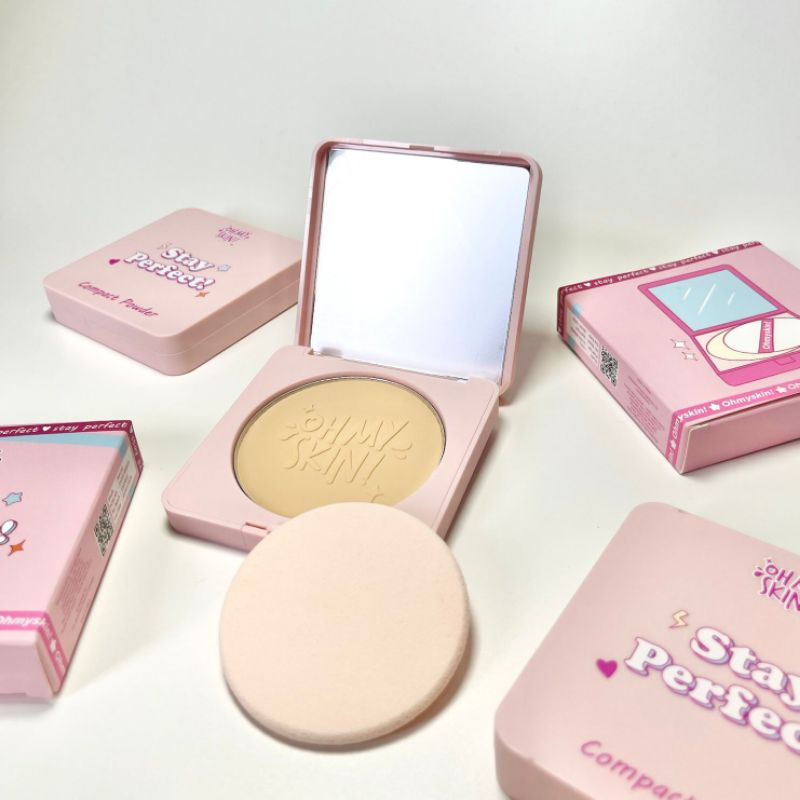 Stay perfect Ohmyskin Compact  Powder