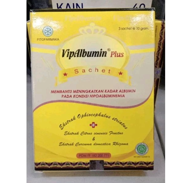 vipAlbumin plus sachet