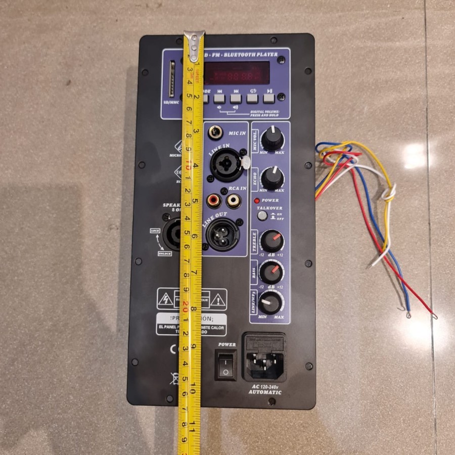 Mesin Speaker Aktif / Power Kit Aktif 500 Watt Original 10-D + USB BT