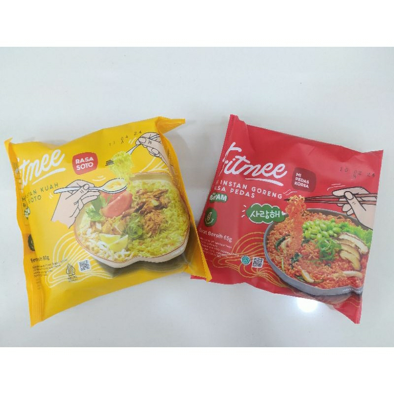 

FITMEE MI INSTAN GORENG 65g & SOTO 80g