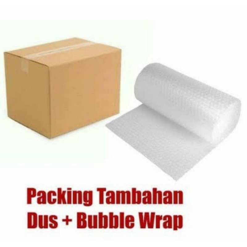

EXTRA PACKING BUBBLE WRAP + KARDUS