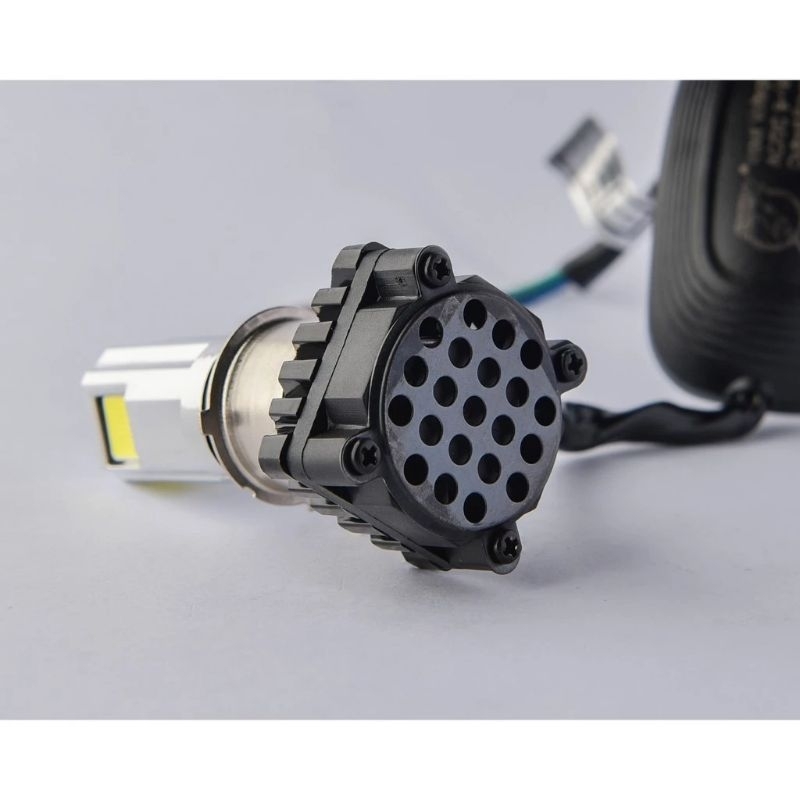 Lampu Led Motor H4 H6 3sisi M02E Original/Rayton Led RTD otomotif motor