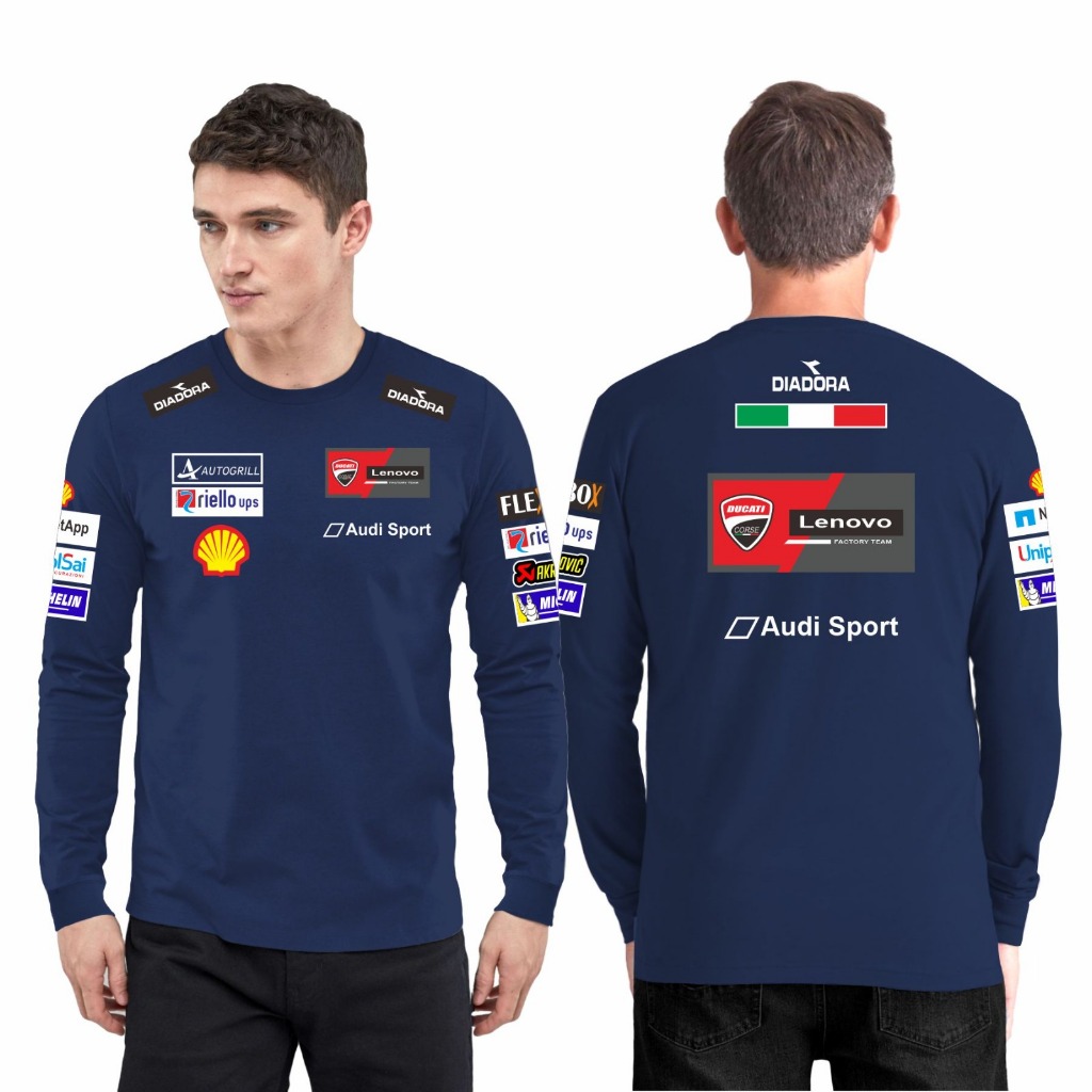 kaos motor Ktm Team Crew MotoGp ( Replica )kaos tangan panjang Ktm Redbull MotoGp 2022 Replika Kaos 