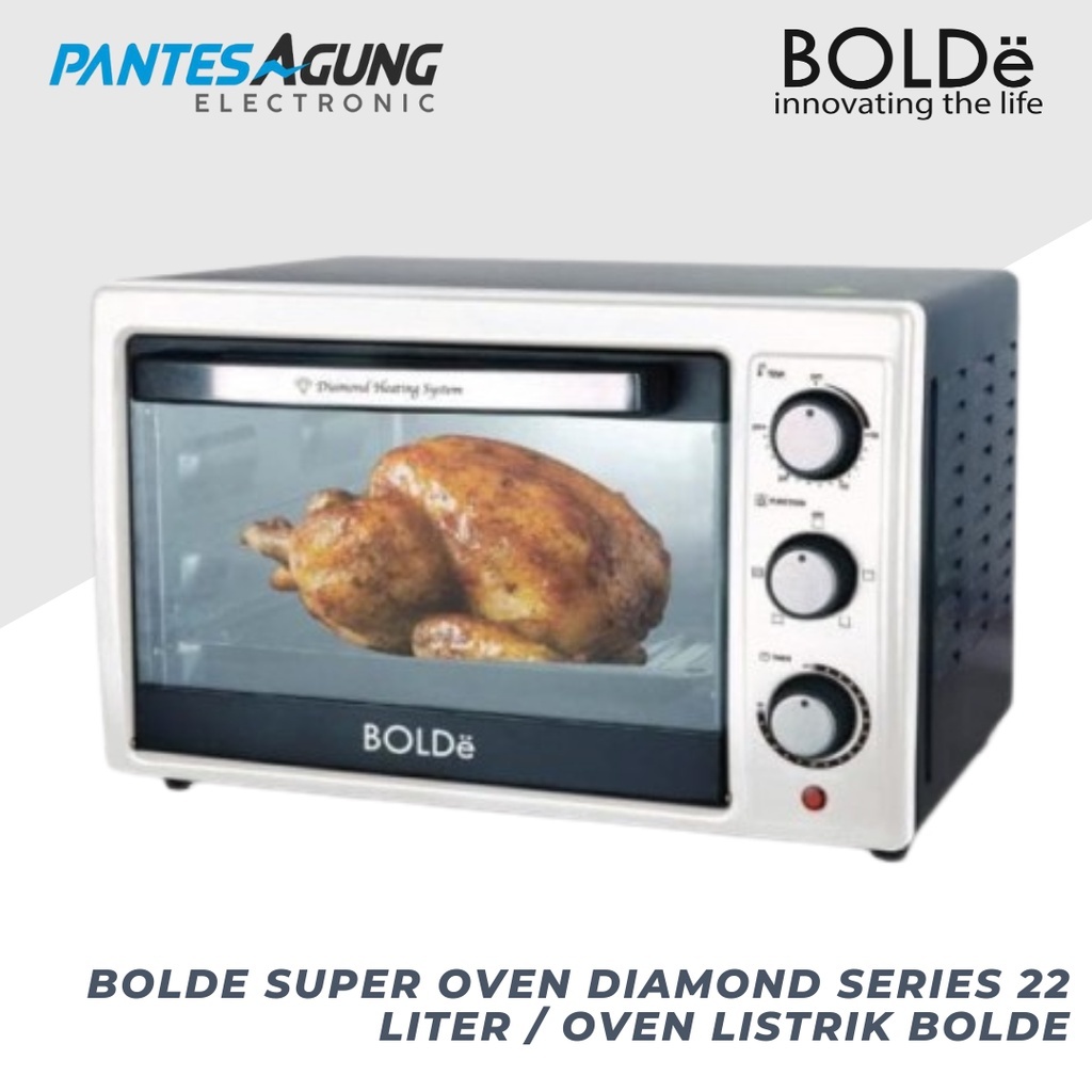 Bolde Super Oven Diamond Series 22 Liter / OVEN LISTRIK BOLDE