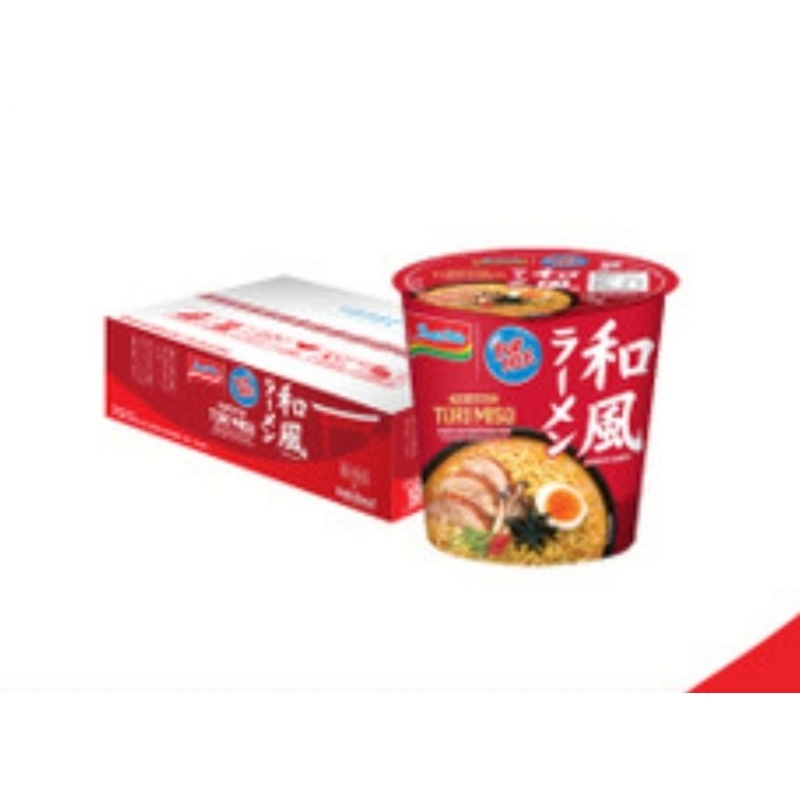 

EXP AGUSTUS 2025 . POP MIE TORI MISO RAMEN 1 DUS ISI 12 PC