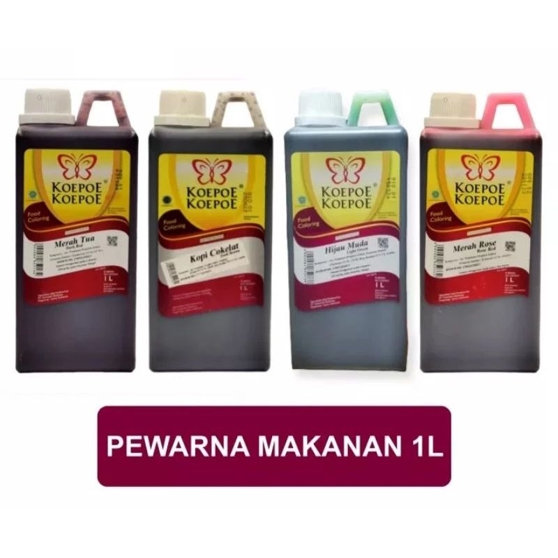 

Pewarna Makanan Koepoe Koepoe 1 Liter