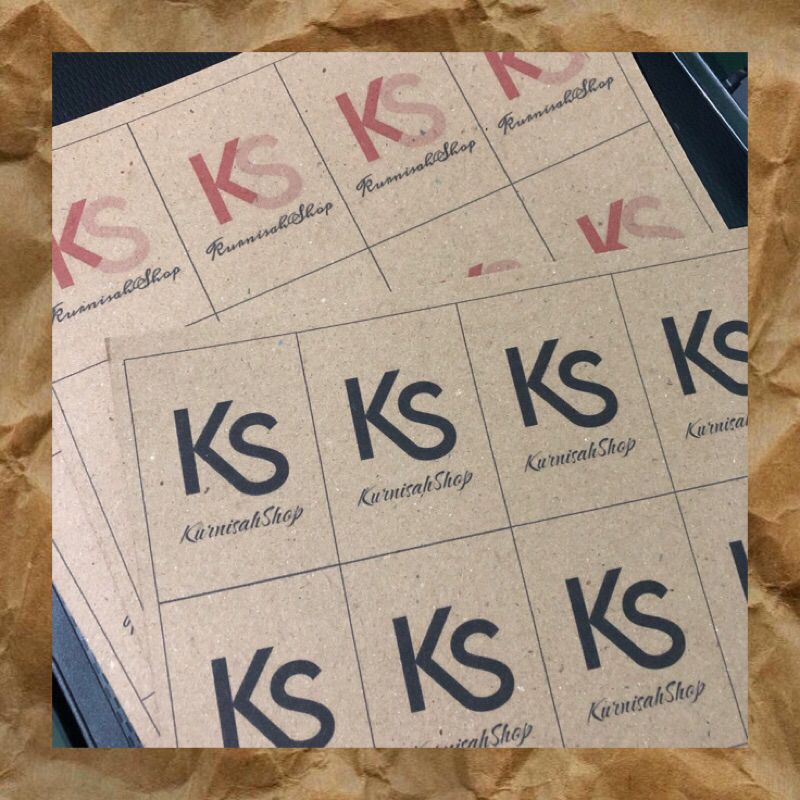 

Cetak Kertas Kraft A4 Hang Tag | Hangtag / Pricetag Lembaran No Cutting