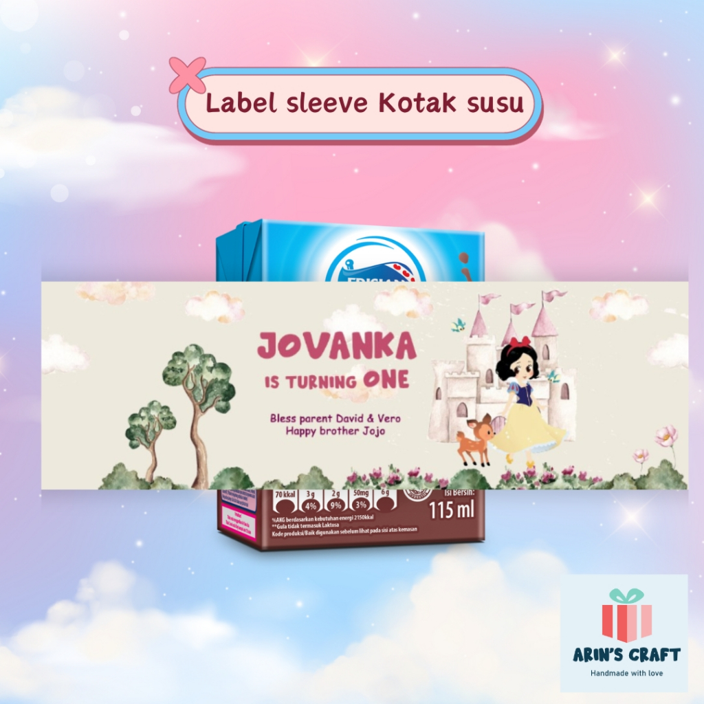 

Label Sleeve Susu Kotak