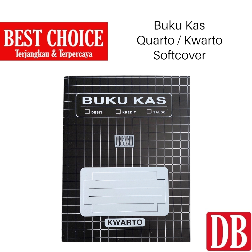 

Buku Kas Kwarto / Quarto Softcover BM (1 pcs)