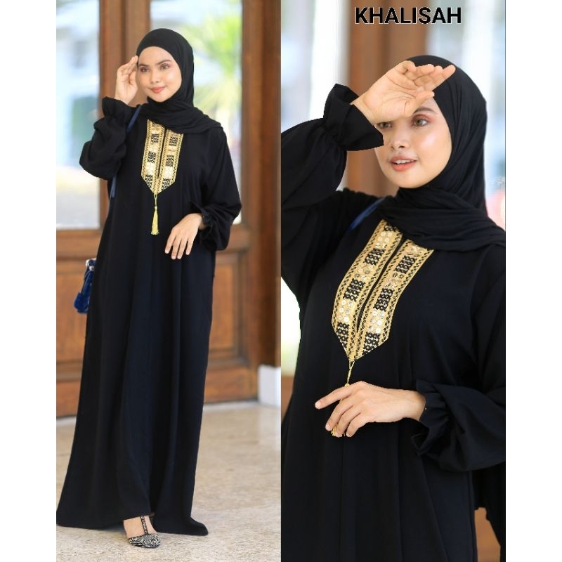 Khalizah - Pusat Grosir Abaya Jetblack Saudi Mesir Turkey