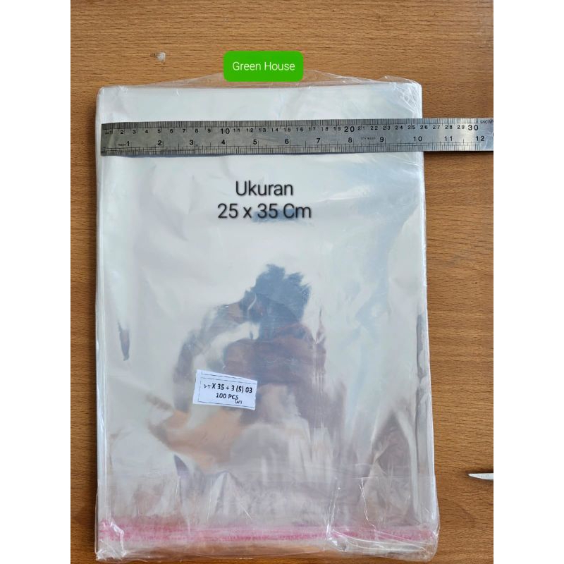 

Plastik OPP 25x35cm Plastik Baju Plastik Sandal Plastik Undangan