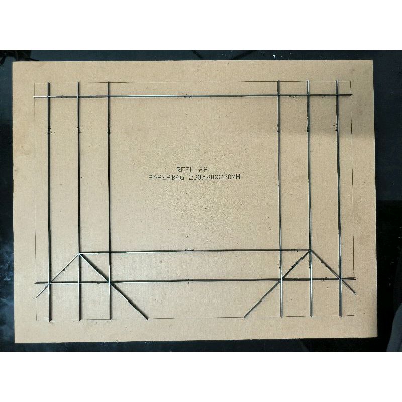 

PISAU POND PAPER BAG - PAPER BAG DIE CUT