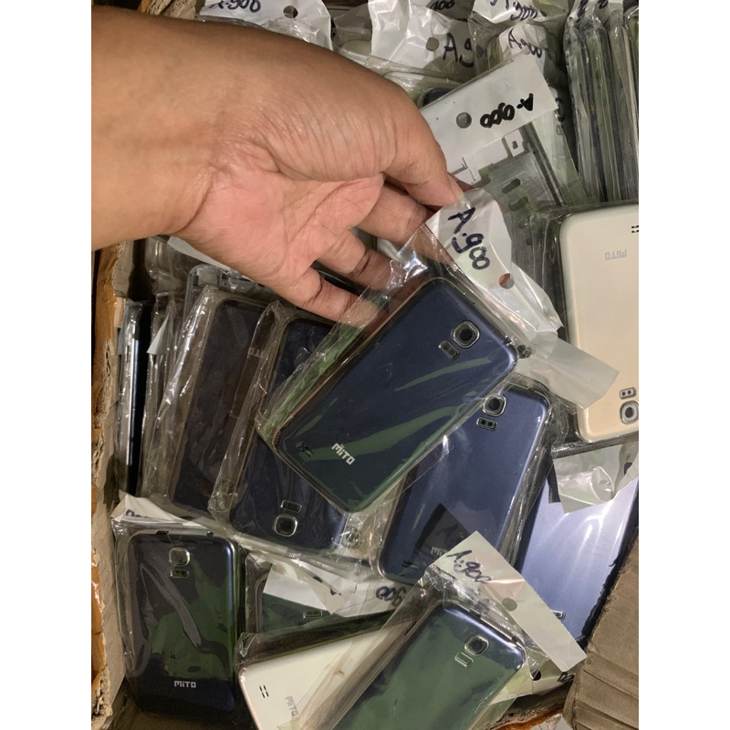 Casing Hp Mito A900 Warna Putih dan Hitam Original New