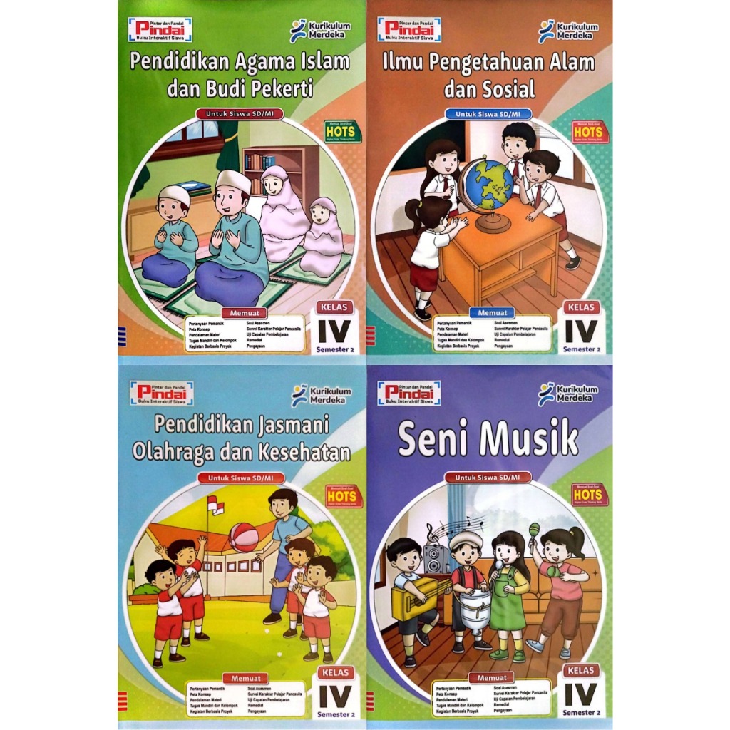 

Buku LKS Pindai CV.ARYA DUTA Kurikulum Merdeka untuk siswa Kelas 4 SD/Mi Semester-2 (Cetakan Terbaru November 2023)