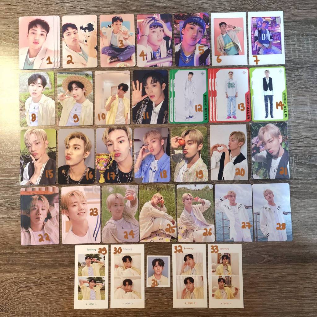 [READY] P1Harmony Intak Photocard PC