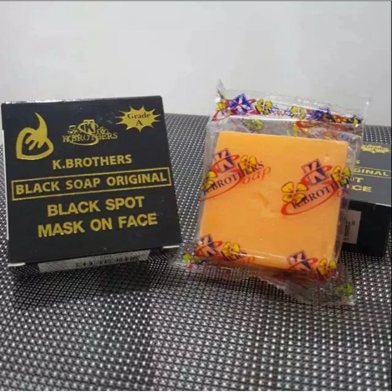 K.BROTHERS BLACK SOAP ORIGINAL 50gr