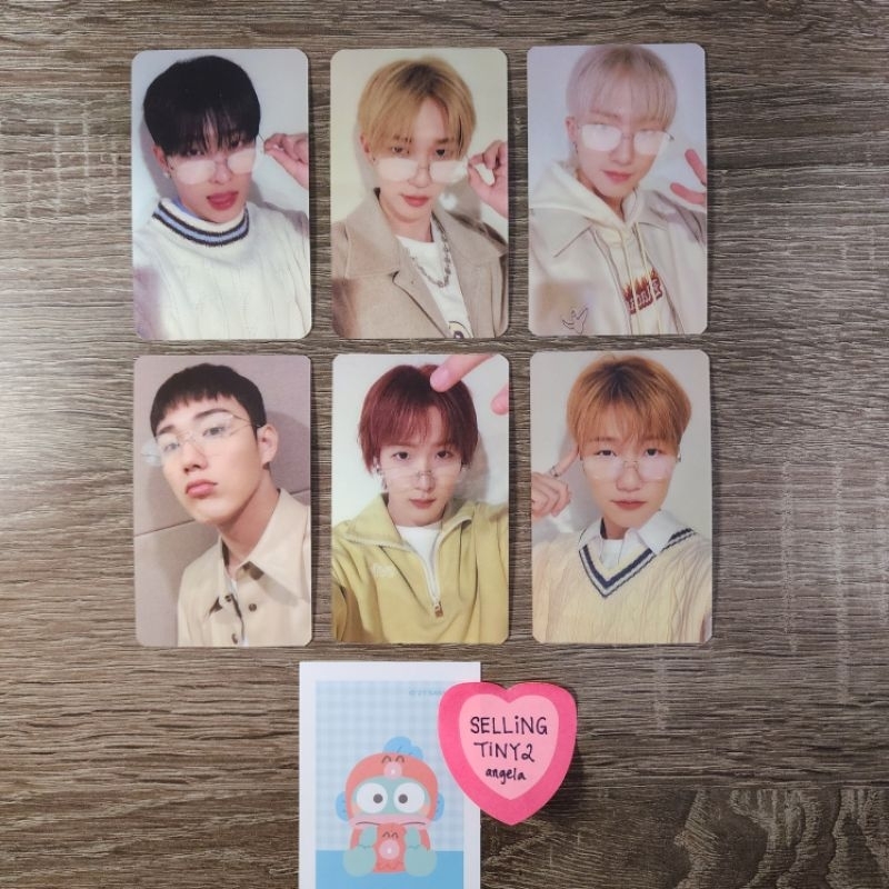 [READY] P1Harmony Set In Lenticular Jump Up Benefit Photocard PC Keeho Theo Jiung Intak Soul Jongseo