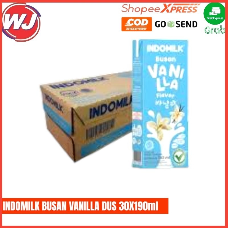 

INDOMILK UHT BUSAN VANILLA DUS 30X180ml