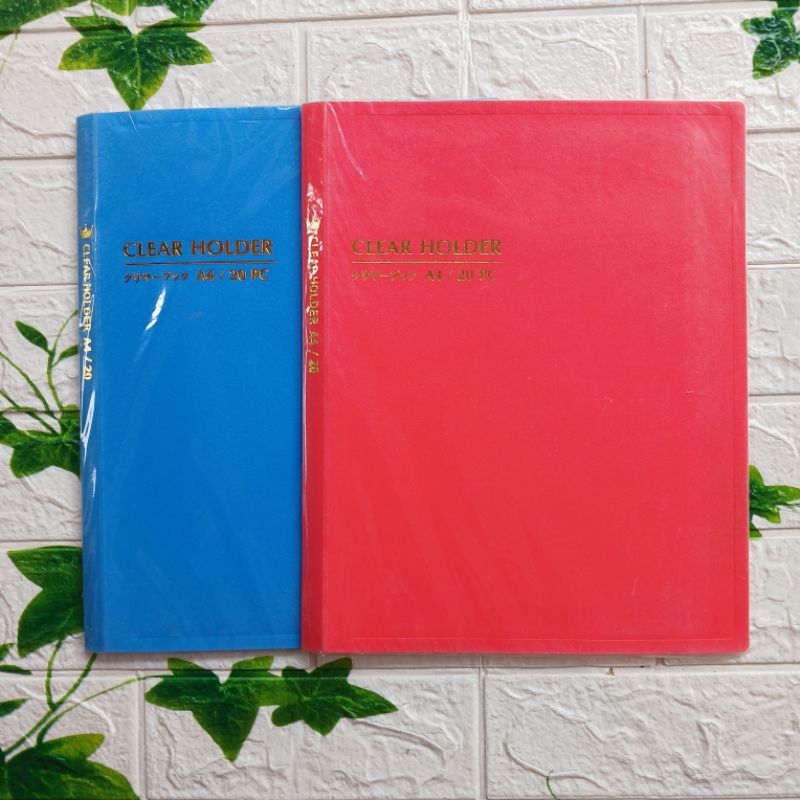 

DAIICHI Clear File Holder A420A4 Ukuran A4 isi 20 Pockets