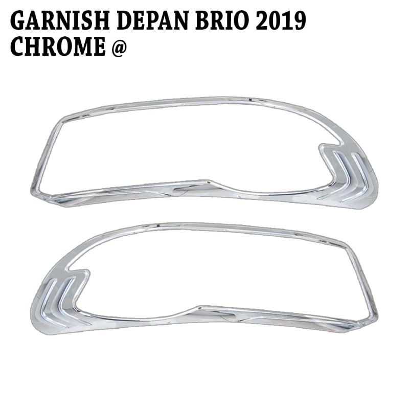 Garnish LAMP DEPAN BRIO 2019,... 2022 CHROME.